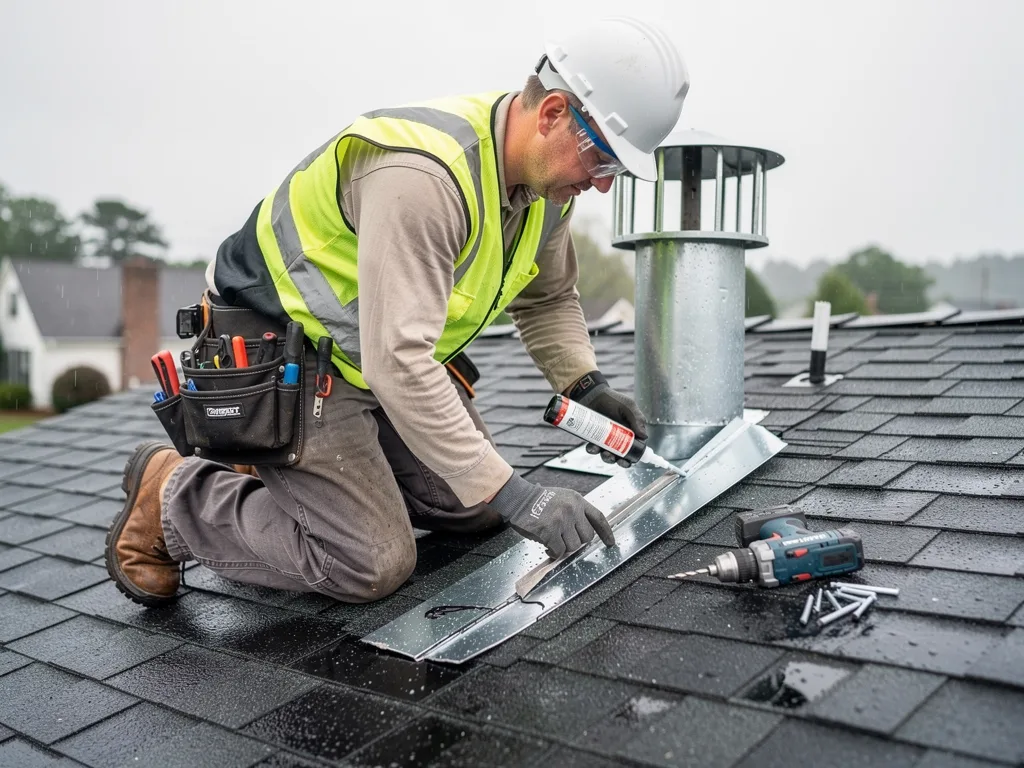 Chimney Flashing Repair